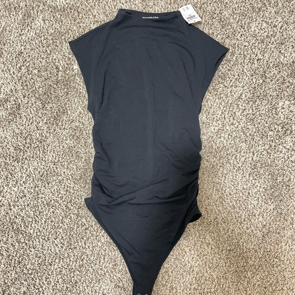 Abercrombie Black Sleeveless Bodysuit